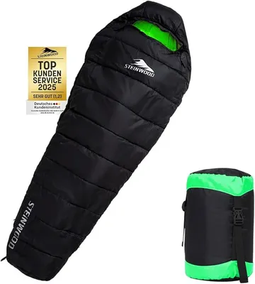 Imagen del producto de Saco de dormir de 210 cm, apto para 3-4 estaciones, tipo momia