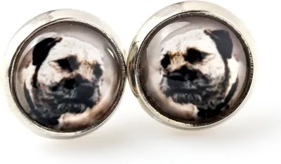 Produktbild von Border Terrier - deine Ohrringe handgefertigtes Foto, eigenes Foto, Schmuck der Marke Art.-Dog