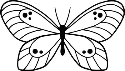 Produktbild von Stanzschablonen - Schmetterling mit Perlen