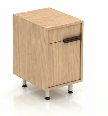 Obrázek produktu pro Minimalistická komoda, béžová barva, moderní design, úložný prostor