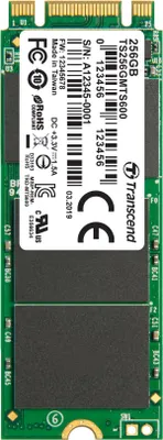 Produktbild von Transcend MTS600 - SSD - 256 GB - intern - M.2