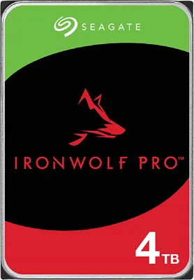 Produktbild von Seagate IronWolf Pro ST4000NT001 - Festplatte - 4 TB - intern - 3.5" (8.9 cm)