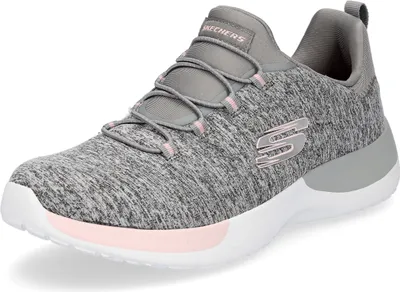 Produktbild von Skechers Damen Slip-on Sneaker grau rosa