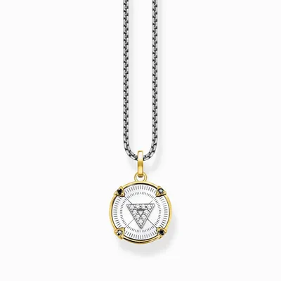 Produktbild von Thomas Sabo - KE2151-849-7-L50V - Náhrdelník - hladký - striebro 925 žlté pozlátené - 45-50cm