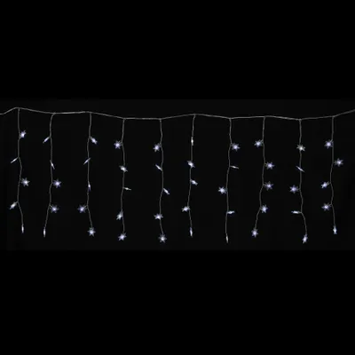 Image de Guirlande Banniere 60 Led flocons