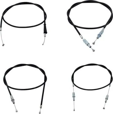 Zdjęcie produktu dla Zestaw cięgien Bowdena czarny 4-częściowy do Hercules Prima 3 5 M5 P3 Optima 3 (2 biegi)