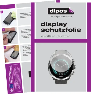 Obrázok produktu pre 1x ochranná fólia pre Suunto 9 clear screen protector film ochrana displeja dipos