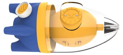 Zdjęcie produktu dla Egg Spinner AS – przezroczysta silikonowa tacka z obudową, ręczne urządzenie do szybkiego ubijania jajek „Golden Egg Maker” do kuchni – wersja ręczna