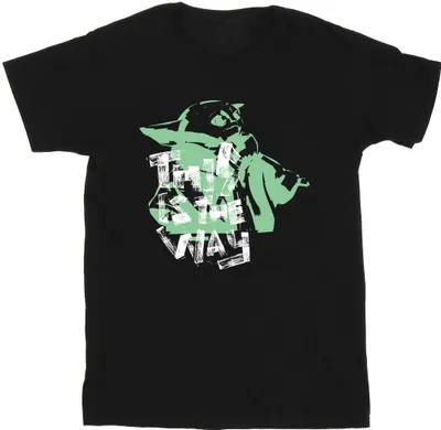 Produktbild von Star Wars - "The Mandalorian This Is The Way" T-Shirt für Herren BI47360 (L) (Schwarz)