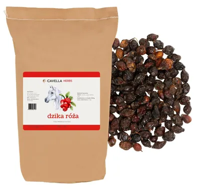 Immagine prodotto di Mangime per cavalli CAVELLA HERBS: bacche di rosa canina essiccate, vitamina C