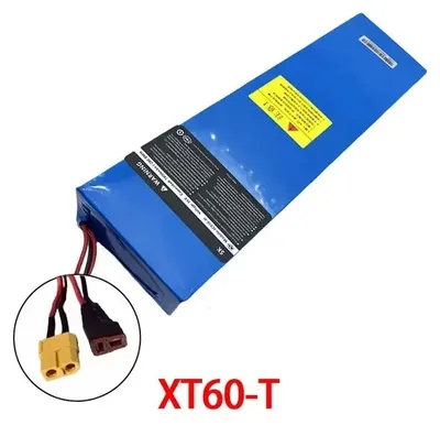 Obrázok produktu pre Elektrická kolobežka s batériou - 48V 13S4P lítiová batéria - kapacita 60000 mAh - integrovaný systém ochrany (BMS) - kompatibilná s modelmi Kugoo M4/M4 Pro/MaxSpeed - konektor XT60-T