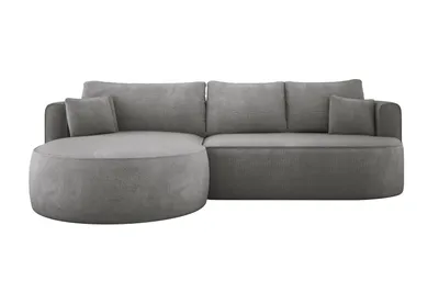 Produktbild von DomoHome - Eckcouch FIORE - Stilvolle Schlafcouch Mit Automatischem Ausziehmechanismus, Hochelastischem Schaumstoff Und Modernem Design LINKS 284x183x82 cm Memphis 18