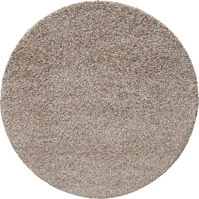 Obrázok produktu pre 80x80 (priemer) kruh Kusový koberec Life Shaggy 1500 beige kruh