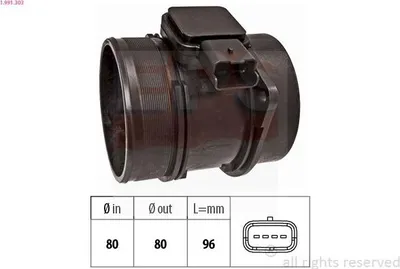 Produktbild von EPS 1.991.303 Luftmassenmesser LMM für FORD Focus II Schrägheck (DA, HCP, DP) Luftmengenmesser