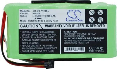 Image de Batterie pour Fluke 123 (micrologiciel inférieur à V2.0), etc.