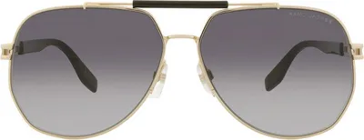Immagine prodotto di Marc Jacobs - Occhiali da sole sfumati SY657 da uomo (taglia unica) (oro/grigio scuro)
