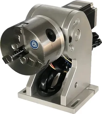 Produktbild von Faserlaser-Markiermaschine, tragbares Design, leistungsstarke Software, Drehachse