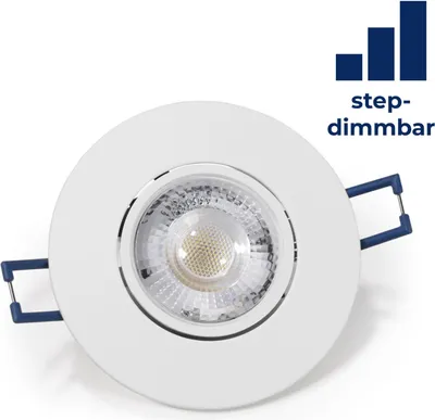 Produktbild von LED-Einbauleuchte McShine EL-313D 4,5W 450Lumen 3000K step-dimmbar