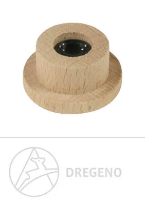 Produktbild von Ersatzteile & Bastelbedarf Glaslager auf Holzsockel Breite x Höhe x Tiefe 3,5 cmx1,5 cmx3,5 cm NEU