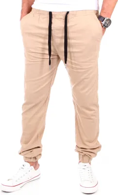 Produktbild von Reslad Jogg-Chino Herren-Hose Harem Jogging-Chinohose RS-2055 Beige W38