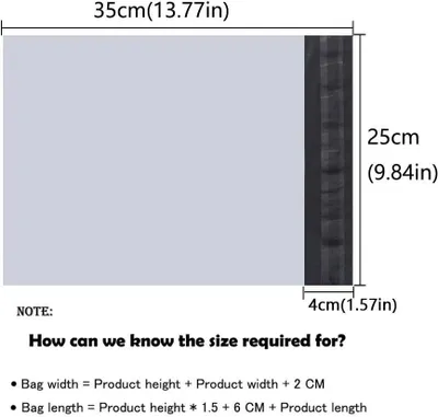Zdjęcie produktu dla Torba wysyłkowa Torby wysyłkowe 25x35 cm, 100 sztuk, Wodoodporne, Odporne na rozdarcie, z Trwałego PE