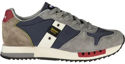 Produktbild von Sportliche Herrenschuhe - Blau mit Kontrastdetails und Fußbett