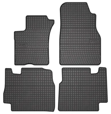 Productafbeelding van Rubberen automatten voor Mercedes ML W163 1998-2005 (SUV) – 4-delig, zwart, op maat – Wielganizator SolidPRO