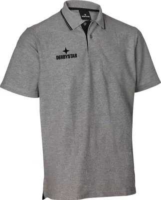 Produktbild von DERBYSTAR Poloshirt Ultimo v23, Gr.XL, grau