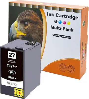 Produktbild von D&C Tintenpatronen ersetzt Epson T2711  BLACK