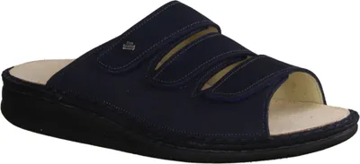 Obrázek produktu pro Finn Comfort Corfu, pánská obuv, mule, kůže, nautic (tmavě modrá), pohodlná - Značka Finn Comfort, modrá, kůže (nubukvienna)