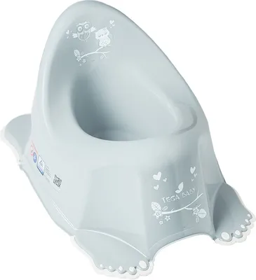 Produktbild von Topferl Eule Grau/Weiss