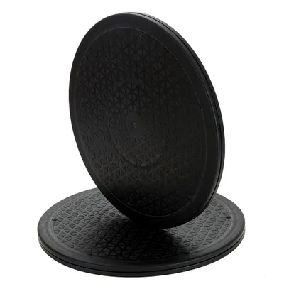 Produktbild von 2er-Pack Drehteller, drehbare Lazy Susan, runder Drehteller für TV, Lautsprecher, Monitor, Küchengeräte, Pflanzen – 30 cm