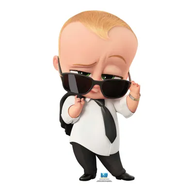 Immagine prodotto di Boss Baby, gli occhiali da sole in cartone stand-up