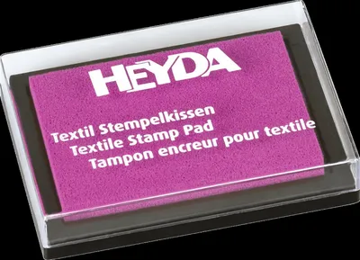 Productafbeelding van Heyda 204888564 Stempelkussen voor textiel, roze