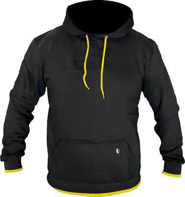 Produktbild von MUGENRACE Blacky Hoodie, schwarz/gelb, M
