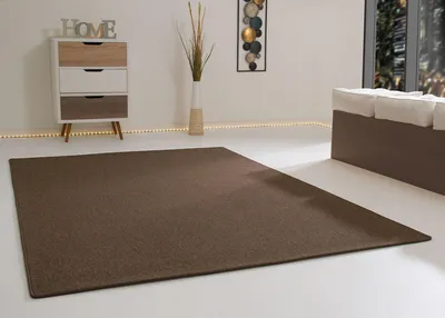 Produktbild von Steffensmeier Schlingenteppich Meddon, Esszimmer, Flur, für Haustiere geeignet in Braun, GUT Siegel , Größe: 80x250 cm