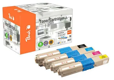 Obrázok produktu pre Peach 112100 Tonerová kazeta 4 ks Kompatibilná čierna, azúrová, purpurová, žltá