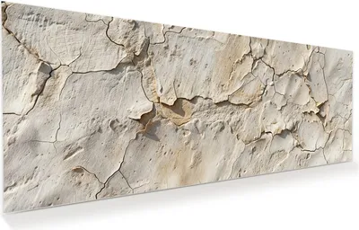 Produktbild von Glasbild 150x60cm in XXL für Wohnzimmer, Schlafzimmer Motiv Abgeplatzte Farbe