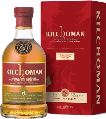 Produktbild von Kilchoman 2017 – Sauternes Cask - T-Earrach – Uniquely Islay Series 2025 – Single Malt Scotch Whisky