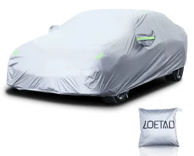 Zdjęcie produktu dla Uniwersalny pokrowiec samochodowy - 470 x 180 x 150 cm - Wodoodporny - Do samochodów kompaktowych i sedanów