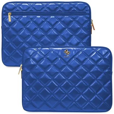 Produktbild von Guess Gesteppte 4G Laptoptasche 14" - Blau