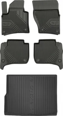 Produktbild von SET 77 Fußmatten und Fußmatten VW Touareg 2 R-line 2010-2018