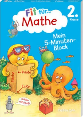 Obrázok produktu pre Fit für Mathe 2. Klasse. Mein 5-Minuten-Block