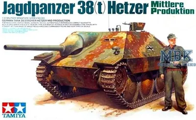 Obrázek produktu pro Tamiya 1:35 Německý Jagdpanzer 38(t) Het 300035285