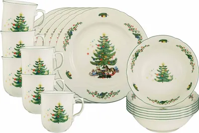Produktbild von Seltmann Weiden Marieluise Weihnachten Frühstücks-Set 18-teilig
