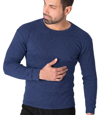 Produktbild von Black Snake Thermounterhemd Herren Langarm Innenfleece Skiunterwäsche - L - Blau, KI-generiertes Bild