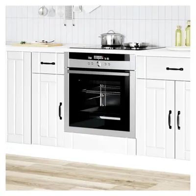 Produktbild von Ofenschrank Lucca Weiß Holzwerkstoff, Backofenschrank, Herdschrank, Küchenofenschrank