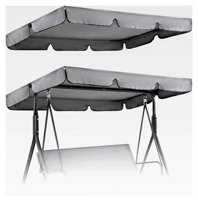 Produktbild von Dachbezug für Hollywoodschaukel, 195 x 125 cm, Universal Outdoor Sonnendach, wasserabweisendes Ersatzdach