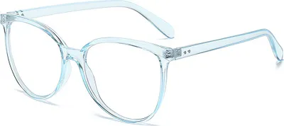 Produktbild von PACIEA Blaulichtfilter Brille Rund Vollrand Anti-Müdigkeit Computer Gaming Schutz für Damen und Herren Klassische Blau
