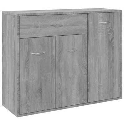 Produktbild von Sideboard Grau Sonoma 88x30x70 cm Holzwerkstoff